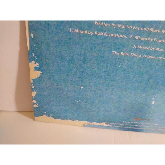 ABC The Real Thing 12" Vinyl EP Record Dance Synth-Pop House 3 Songs 1989 UK - Picture 3 of 3